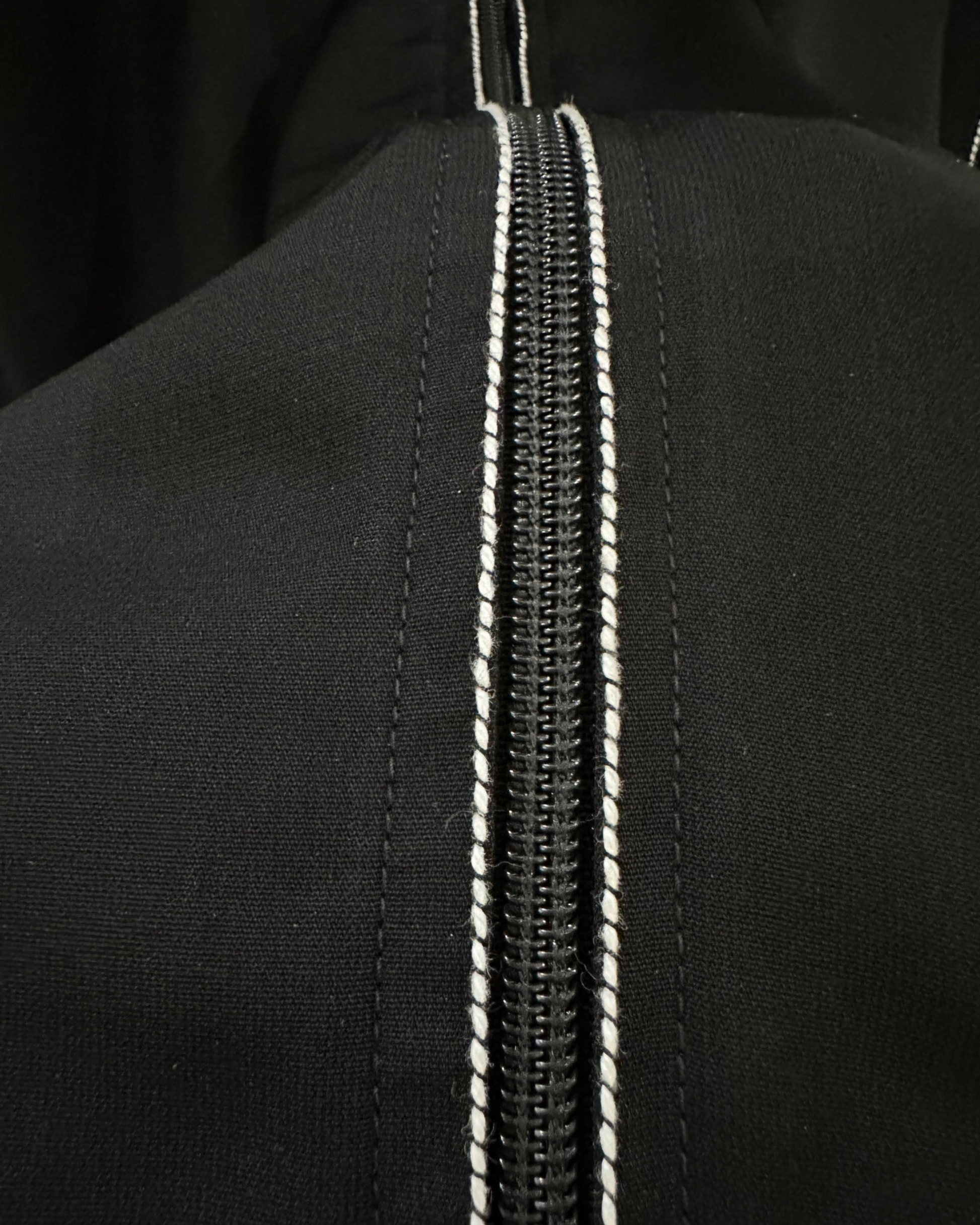 close-up view of white umrah abaya - breathable modest dress for Hajj and everyday wear Michigan USA